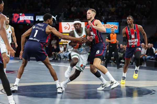 Euroleague: Με… κανονιά του Ναν έπεσε η Μπασκόνια (86-84 ο Παναθηναϊκός)