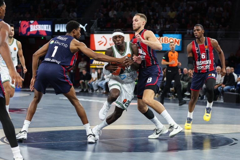 Euroleague: Με… κανονιά του Ναν έπεσε η Μπασκόνια (86-84 ο Παναθηναϊκός)