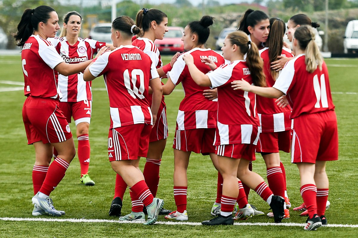 Εθνικός Καλαμάτας – Ολυμπιακός 0-10: Ιστορικός πρώτος θρίαμβος στο ποδόσφαιρο γυναικών