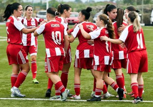 Εθνικός Καλαμάτας – Ολυμπιακός 0-10: Ιστορικός πρώτος θρίαμβος στο ποδόσφαιρο γυναικών