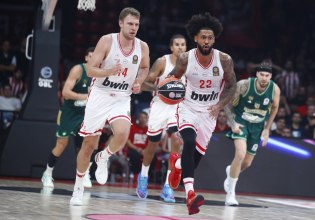 Ολυμπιακός – Παναθηναϊκός 90-86: Βεζένκοφ και Ντόρσεϊ «καθάρισαν» το πρώτο ντέρμπι (vids)