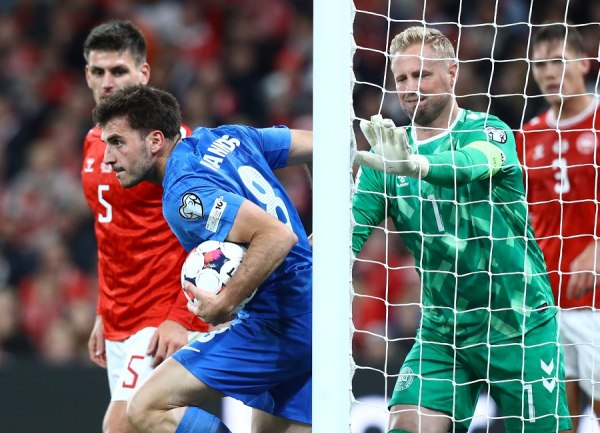 Δανία – Ελλάδα: Η Εθνική μειώνει σε 3-1 με τον Χρήστο Τζόλη (vids)