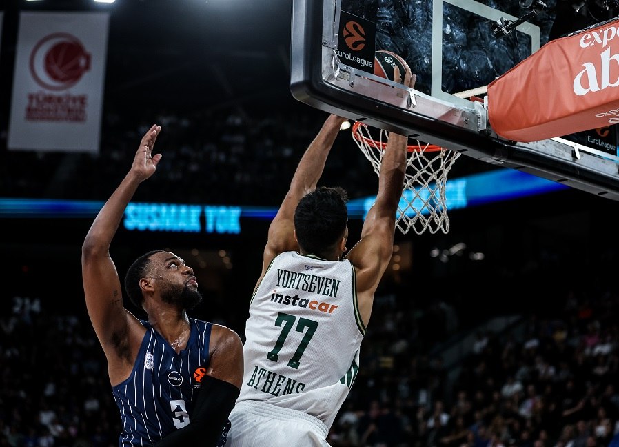 Αναντολού Εφές – Παναθηναϊκός 81-95: Με κορυφαίους τους Οσμάν και Γιουρτσεβέν – Σοκ με Παπαγιάννη