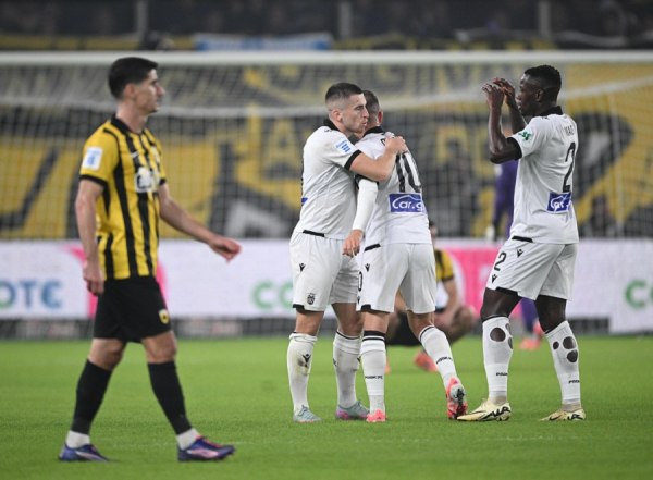 ΑΕΚ – ΠΑΟΚ 0-2: Επιβλητικοί οι «ασπρόμαυροι» στη Νέα Φιλαδέλφεια (vid)