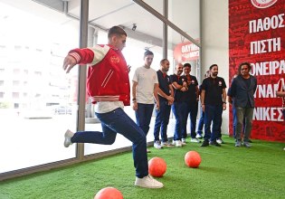 Καρεμπέ: «Είμαι πάρα πολύ συγκινημένος που μπορούμε να ξαναζήσουμε τη μεγάλη ιστορία του Ολυμπιακού» (vid)