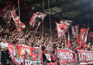 «Καμίνι» το Καραϊσκάκη στο ντέρμπι με την ΑΕΚ – 15ο σερί sold out (vids, pics)