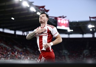 Ο Μπιανκόν άνοιξε το σκορ για τον Ολυμπιακό (1-0, vid)