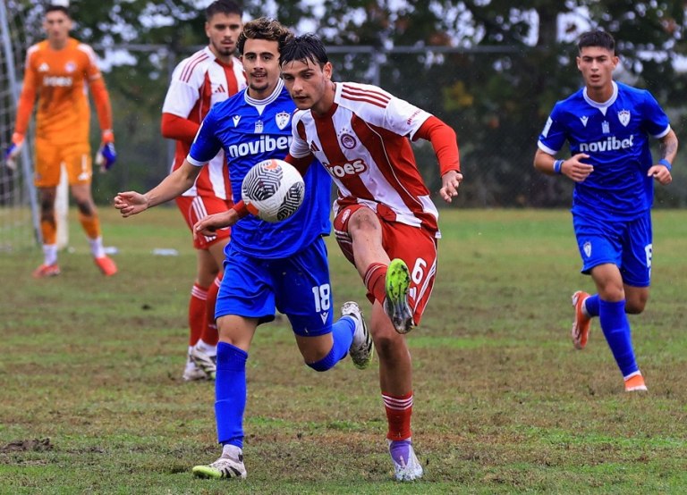 Ισοπαλία στη Λάρισα για τους Νέους της ΑΕΛ και του Ολυμπιακού