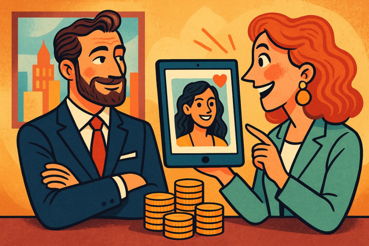 Η επιστροφή της προξενήτρας: Γιατί οι πλούσιοι άνδρες στρέφονται σε πολυτελείς υπηρεσίες γνωριμιών;