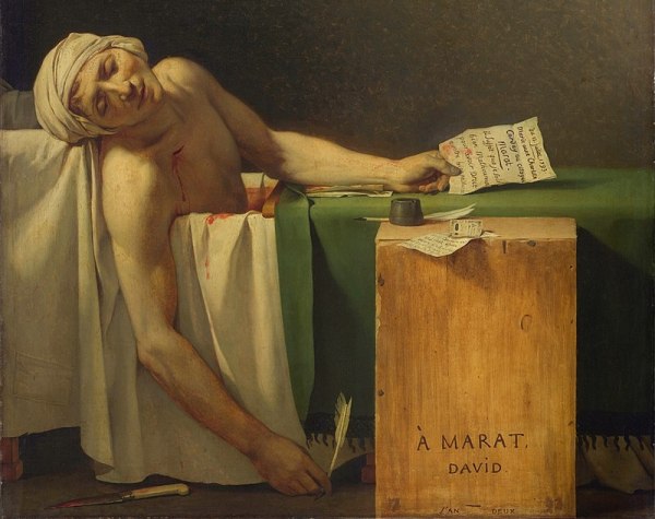 Δεν πέθανε. Θυσιάστηκε – Αποκρυπτογραφώντας τα στοιχεία πίσω από τον πολύ αληθινό «Θάνατο του Μαρά»