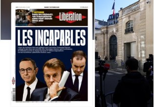 «Οι ανίκανοι»: Το καυστικό πρωτοσέλιδο της Libération για την πολιτική κρίση στη Γαλλία