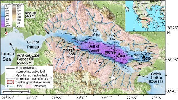 Γλυκό νερό εντοπίστηκε κάτω από τον θαλάσσιο πυθμένα του Κορινθιακού Κόλπου – Πώς εξηγείται