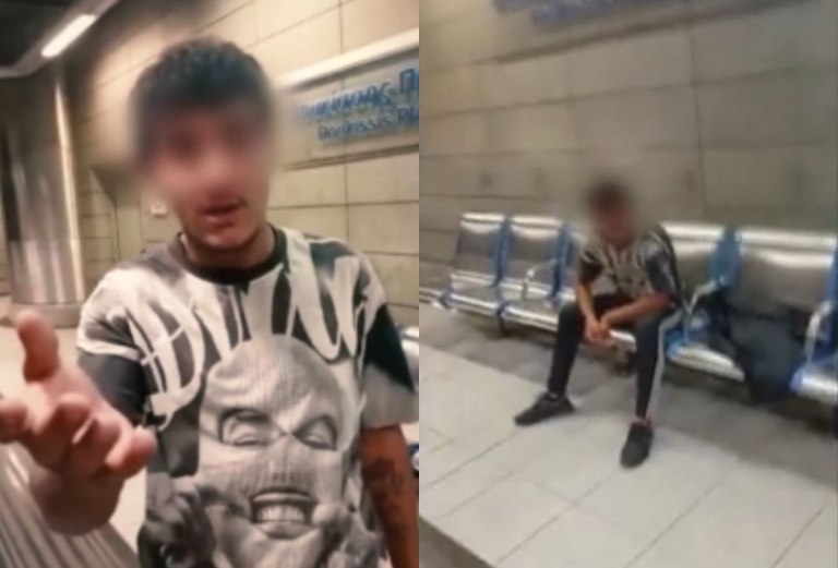 Συνελήφθη ξανά ο Ιρακινός που είχε επιτεθεί στον μηχανοδηγό του Μετρό