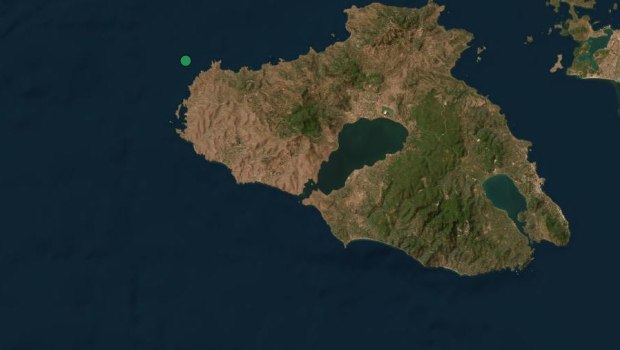 Σεισμός στη Λέσβο – Κοντά στο Σιγρί το επίκεντρο