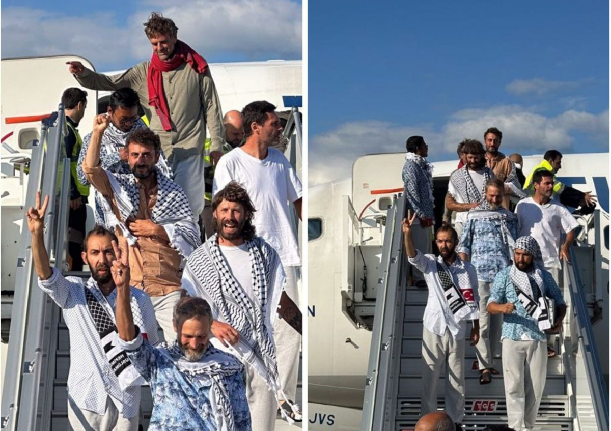 Global Sumud Flotilla: Στην Τουρκία απελάθηκαν 137 ακτιβιστές – Παραμένουν κρατούμενοι οι 27 Έλληνες