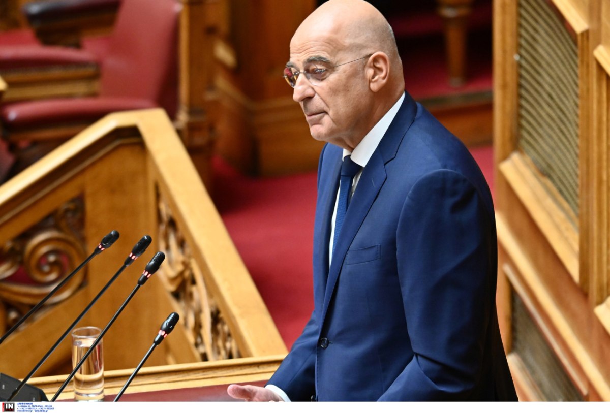 Δένδιας στην Ολομέλεια για τις Belharra: Η χώρα αντιμετωπίζει υπαρξιακή απειλή