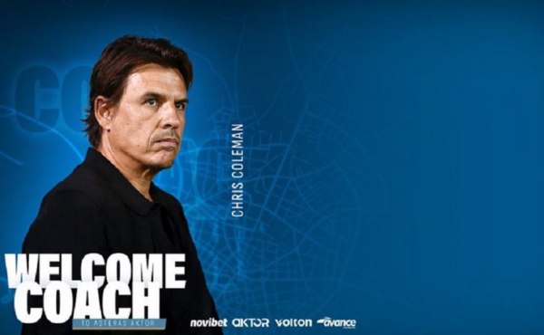 Ο Κρις Κόλμαν είναι ο νέος προπονητής του Αστέρα Τρίπολης