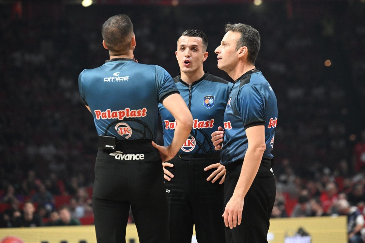 Αυτοί είναι οι διαιτητές της 5ης αγωνιστικής της Stoiximan GBL