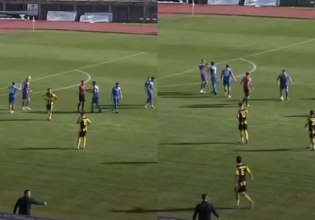 Απίθανα πράγματα στην Καβάλα: Ο τερματοφύλακας έκανε «γκάφα», οι συμπαίκτες του έκαναν… ντου και έγινε αλλαγή στο 34′ (pics)