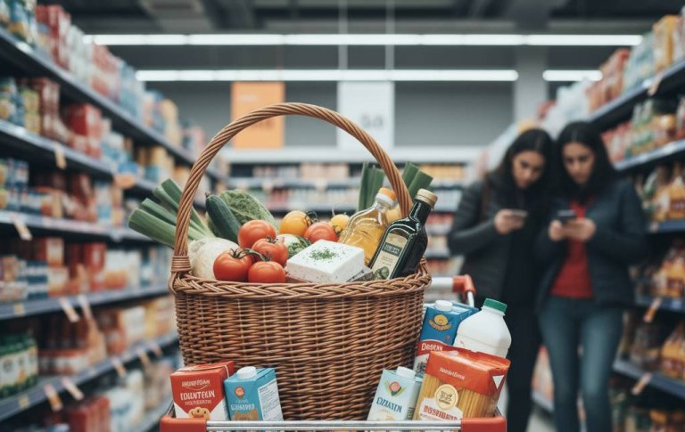 καλάθι του νοικοκυριού