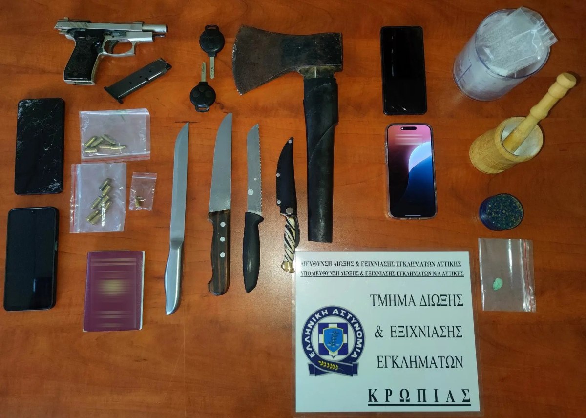 Εξιχνιάστηκε η επίθεση με πυροβολισμούς σε σπίτι στο Κορωπί – Συνελήφθη 39χρονος