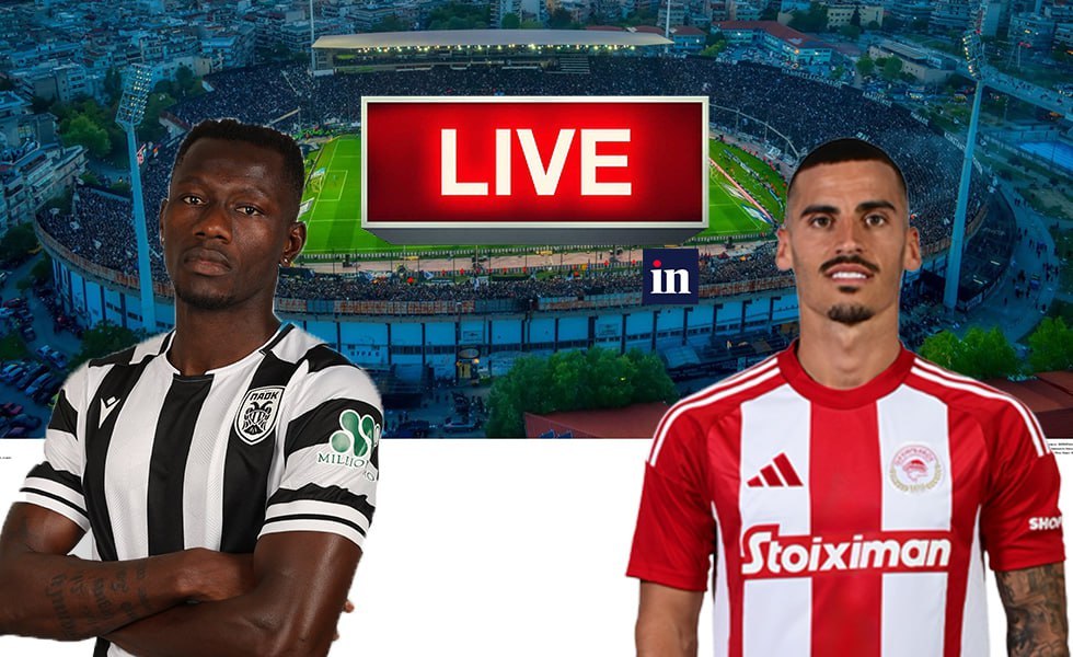 LIVE: ΠΑΟΚ – Ολυμπιακός