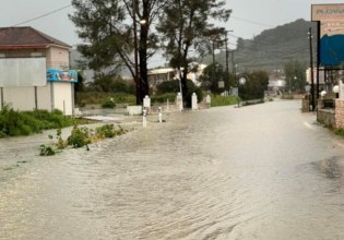 Η κακοκαιρία πλήττει τα Επτάνησα – Πολλά προβλήματα λόγω των ισχυρών βροχοπτώσεων