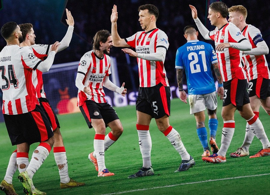 Αϊντχόφεν – Νάπολι 6-2: Καταιγιστική η PSV επί των πρωταθλητών Ιταλίας (vid)
