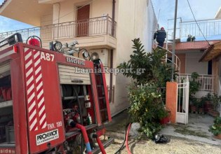 Τραγωδία στη Λαμία: Νεκρός άνδρας από φωτιά στο σπίτι του 