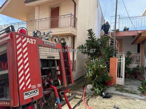 Τραγωδία στη Λαμία: Νεκρός άνδρας από φωτιά στο σπίτι του 