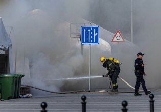 Σερβία: Πυροβολισμοί και φωτιά έξω από το κοινοβούλιο – Ένα άτομο τραυματίστηκε