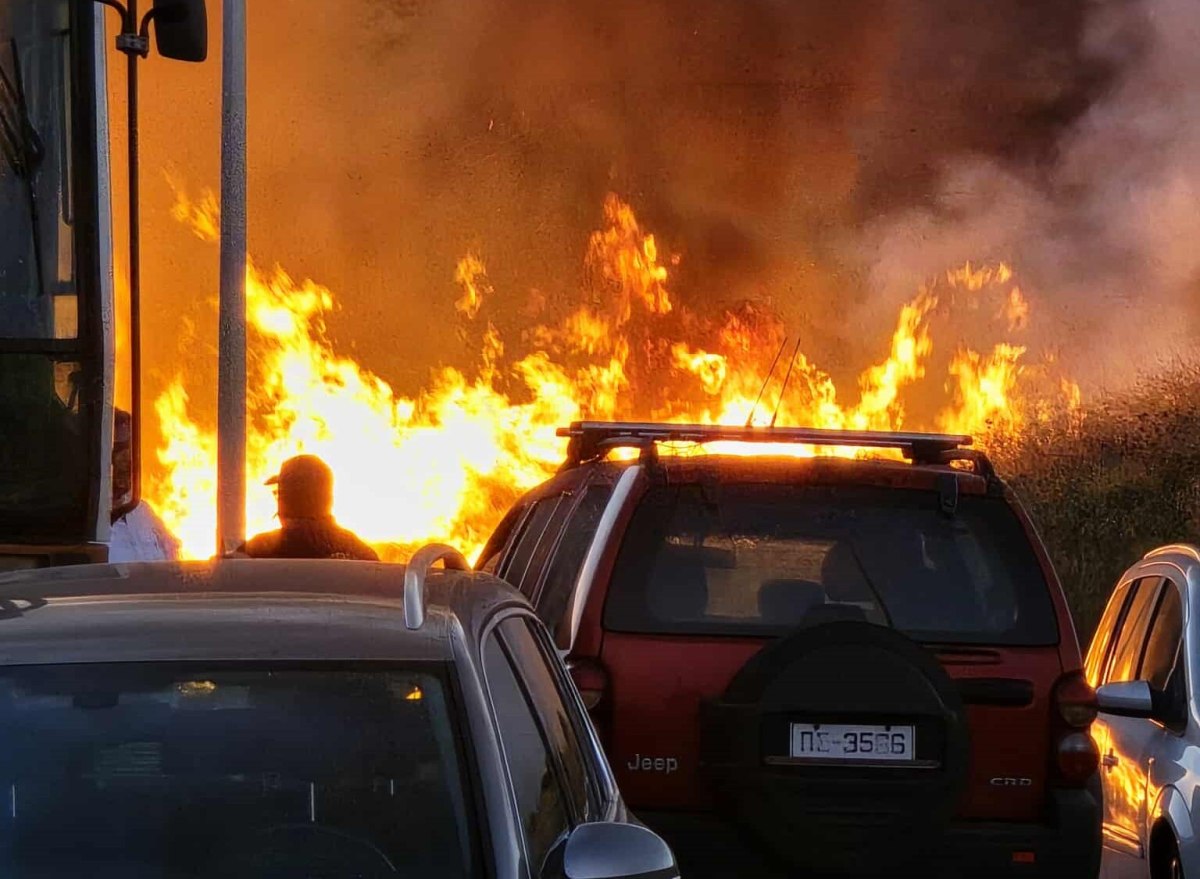 Σύρος: Φωτιά στον ΧΥΤΑ – Πυκνοί καπνοί στην περιοχή