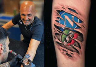 Ο Σπαλέτι και το τατουάζ για τη Νάπολι πυροδοτεί αντιδράσεις στη Γιουβέντους (pic)