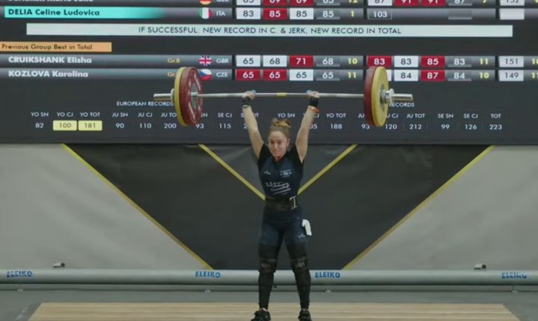 Τρία μετάλλια και ρεκόρ Ευρώπης για την 17χρονη Μαρία Στρατουδάκη στο Ευρωπαϊκό Πρωτάθλημα άρσης βαρών