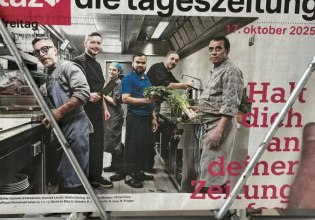 taz: Τίτλοι τέλους για την μαέστρο των τυπωμένων τίτλων