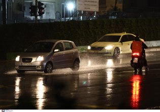 Κακοκαιρία: Ισχυρή καταιγίδα «χτύπησε» στην Αττική – Πού θα βρέξει τις επόμενες ώρες