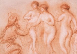 «Ένας κόσμος αποκομμένος από τις δυσκολίες της αστικής ζωής» – Mια σπάνια έκθεση με σχέδια του Ρενουάρ