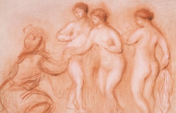 «Ένας κόσμος αποκομμένος από τις δυσκολίες της αστικής ζωής» – Mια σπάνια έκθεση με σχέδια του Ρενουάρ