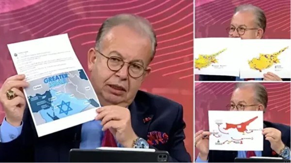 Τζιχάτ Γιαϊτζί: Οι χάρτες που «εξηγούν το εβραιο-ελληνικό σχέδιο» κατά της Τουρκίας