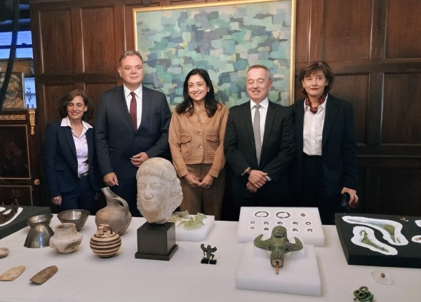 Επιστρέφουν στην Ελλάδα 29 αρχαιότητες που είχαν διακινηθεί παράνομα στη Νέα Υόρκη