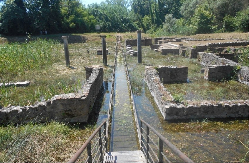 Αρχαιολογικός χώρος Δίον: Ολοκληρώνονται τα αντιπλημμυρικά έργα από τις φυσικές καταστροφές του 2017