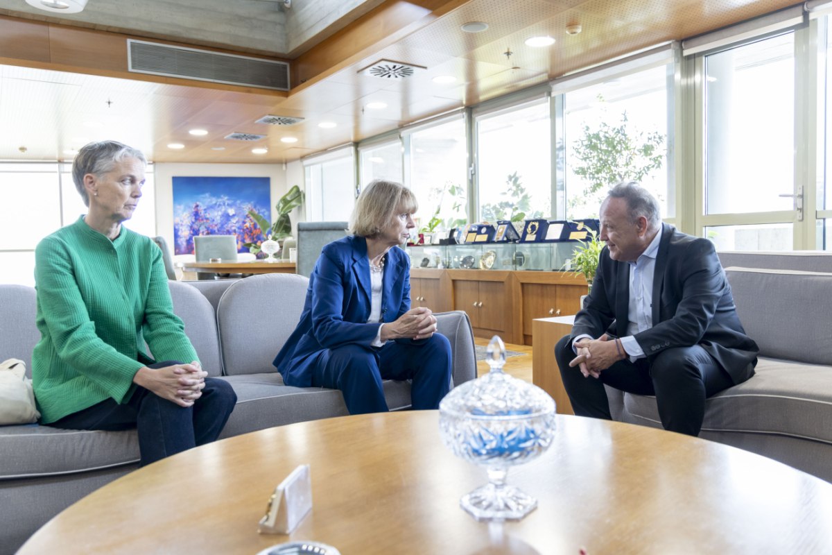 Η Δήμαρχος Κολωνίας στο Δημαρχείο της Θεσσαλονίκης