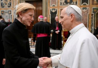 Πάπας Λέων: Συναντήθηκε με ηθοποιούς και σκηνοθέτες – «Ο κινηματογράφος κινδυνεύει, πρέπει να προστατευθεί»