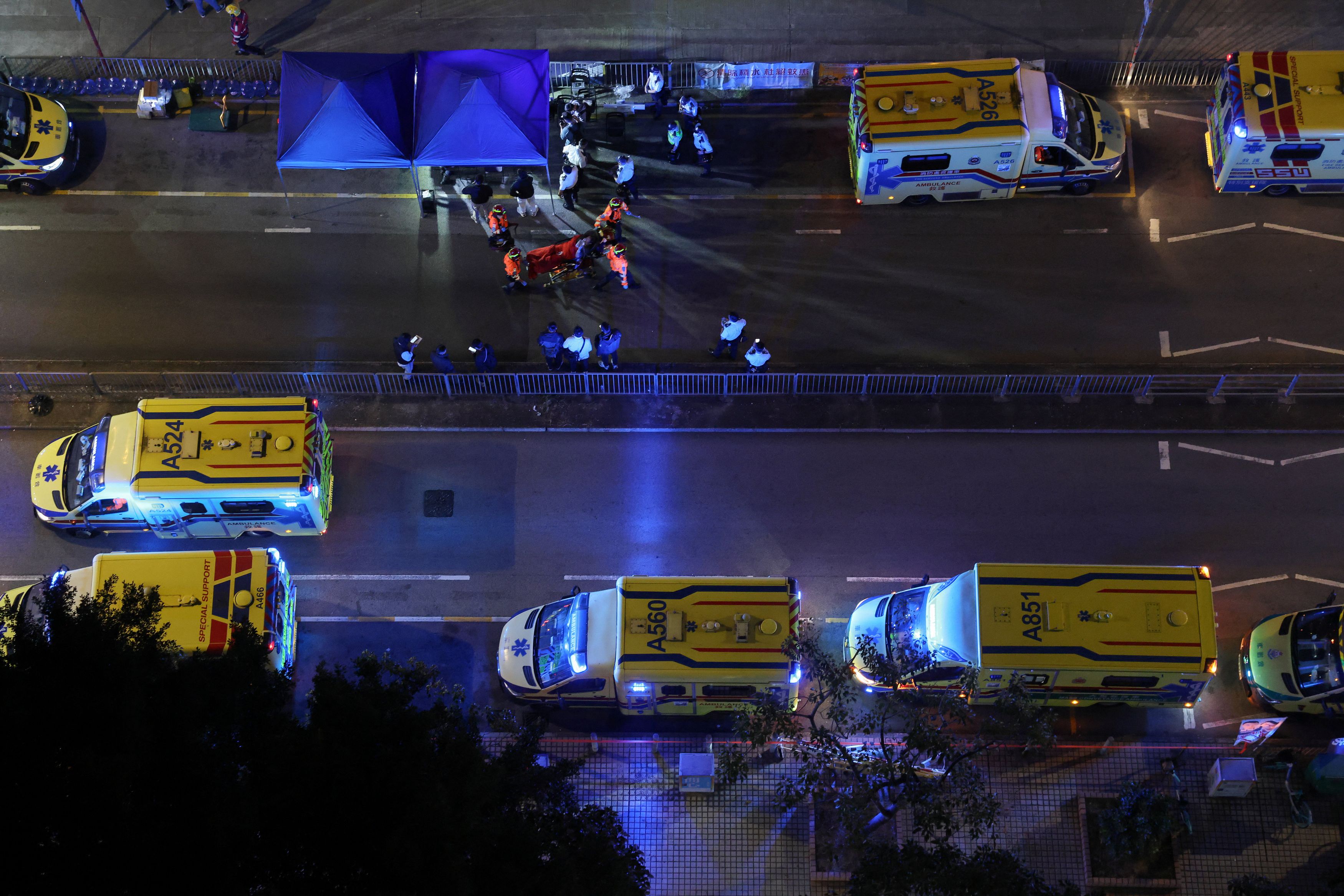 Φωτιά στο Χονγκ Κονγκ