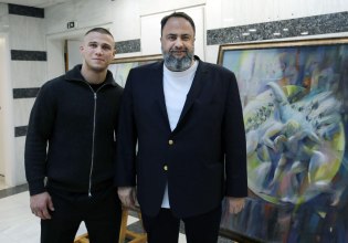 Ο Βαγγέλης Μαρινάκης στηρίζει τον Γιώργο Κουγιουμτσίδη στην προετοιμασία του για τους Ολυμπιακούς Αγώνες (pics)