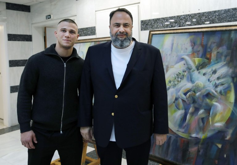 Ο Βαγγέλης Μαρινάκης στηρίζει τον Γιώργο Κουγιουμτσίδη στην προετοιμασία του για τους Ολυμπιακούς Αγώνες (pics)