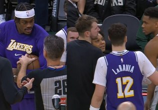 Η «επέμβαση» του Αντετοκούνμπο: Έδωσε την μπάλα του αγώνα σε rookie των Λέικερς παρά το «όχι» των διαιτητών (vid)