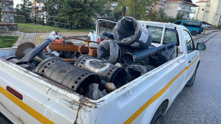 Βανδαλισμοί σε δρόμο του Κιλκίς