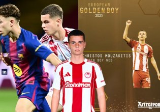 Η Ευρώπη μιλά για τον Χρήστο Μουζακίτη: Το «χαμόγελο» του Ολυμπιακού έγινε Golden Boy (2025)