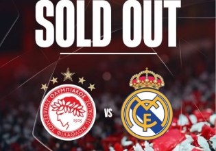 Ολυμπιακός: Εξαντλήθηκαν τα εισιτήρια ενόψει Ρεάλ! – Ρεκόρ αιτήσεων για ένα «μαγικό χαρτάκι»